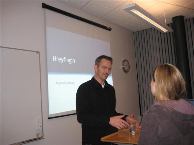 Matti Osvald heilsufræðingur tíður gestur í MSS