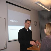 Matti Osvald heilsufræðingur tíður gestur í MSS