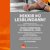 Aftur í nám kynningarfundur Fimmtudaginn 24. febrúar kl. 20:00