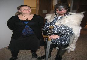 Gunnar á Hlíðarenda mætir í munnlegt próf í Njálu