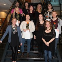 Útskrift Menntastoða - janúar 2016