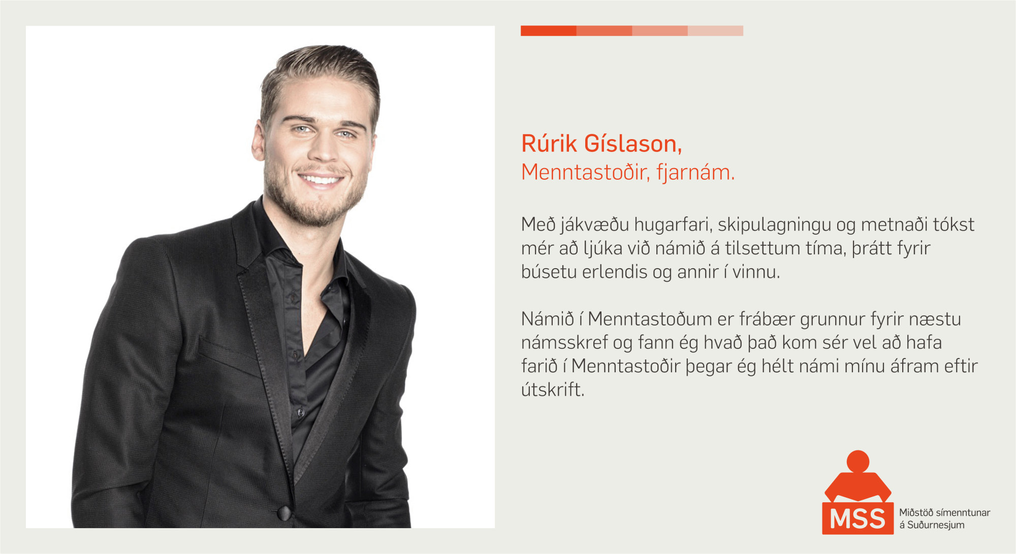Yfir 400 manns hafa tekið fjarnám Menntastoða