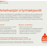 Viltu vinna með frábæru samstarfsfólki?