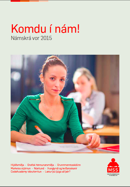 Námskrá vor 2015 - Komdu í nám!